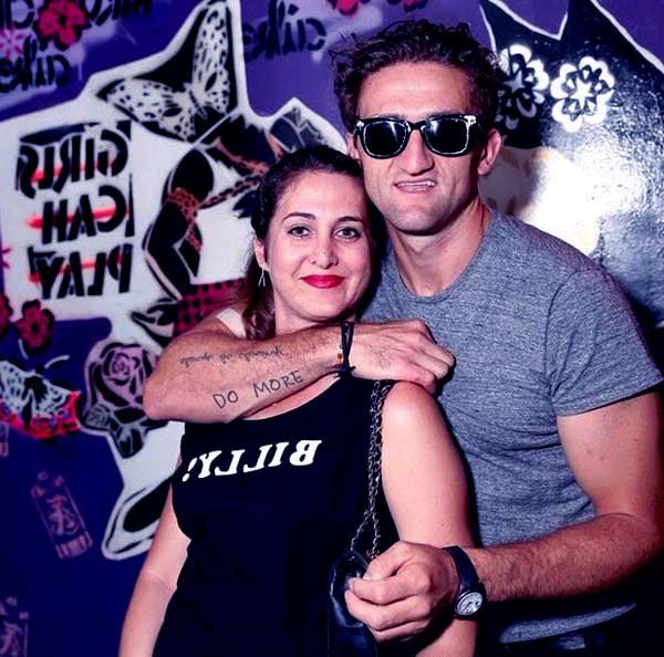 Image of Candice Pool with her ex-husband Casey Neistat