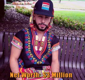Image of Youtuber, Adam Saleh net worth is $3 million