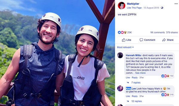 is markiplier dating amy)