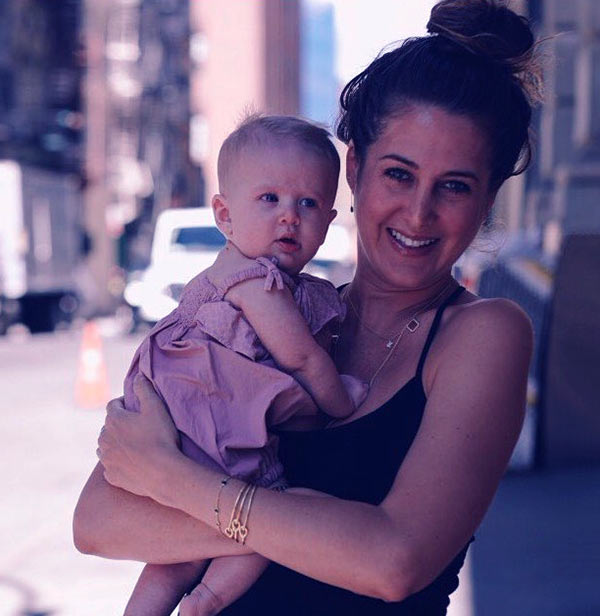 Image of Candice Pool with her daughter Francine