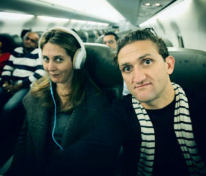 Image of Casey Neistat with his wife Candice Pool