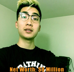 Image of American YouTuber, RiceGum net worth is $8 million