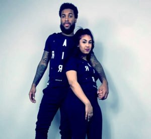 Image of Chris Sails with his ex-wife, Queen Naija