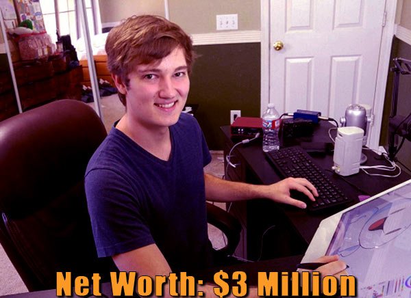 Image of Youtuber, Robert James Rallison net worth is $3 million